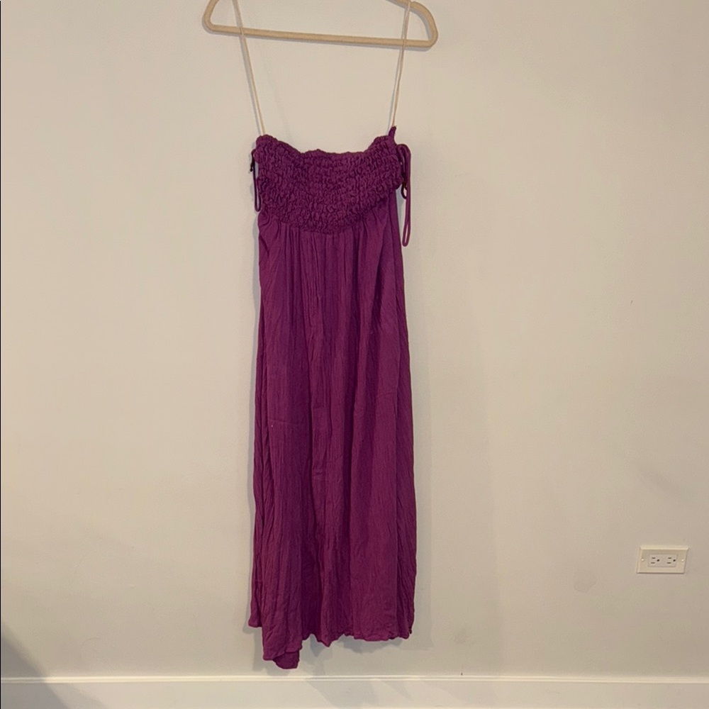 Free People Purple maxi Dress